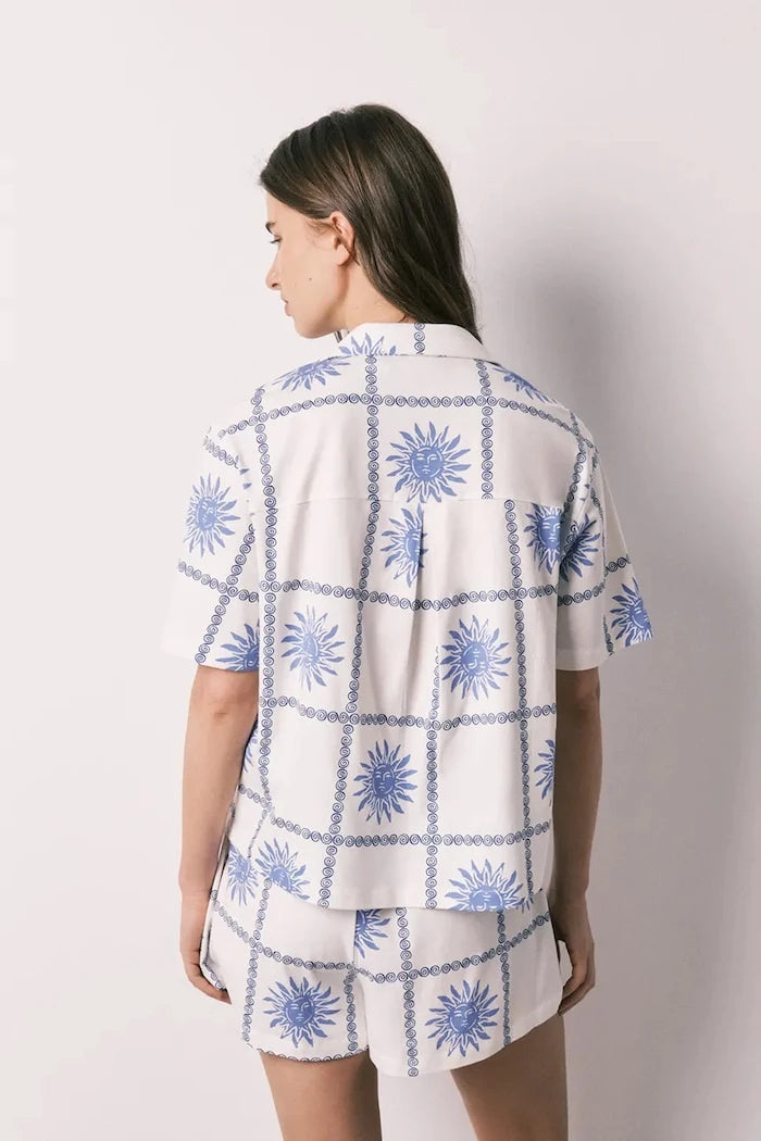 women'secret kadın pamuklu iki parçalı pijama