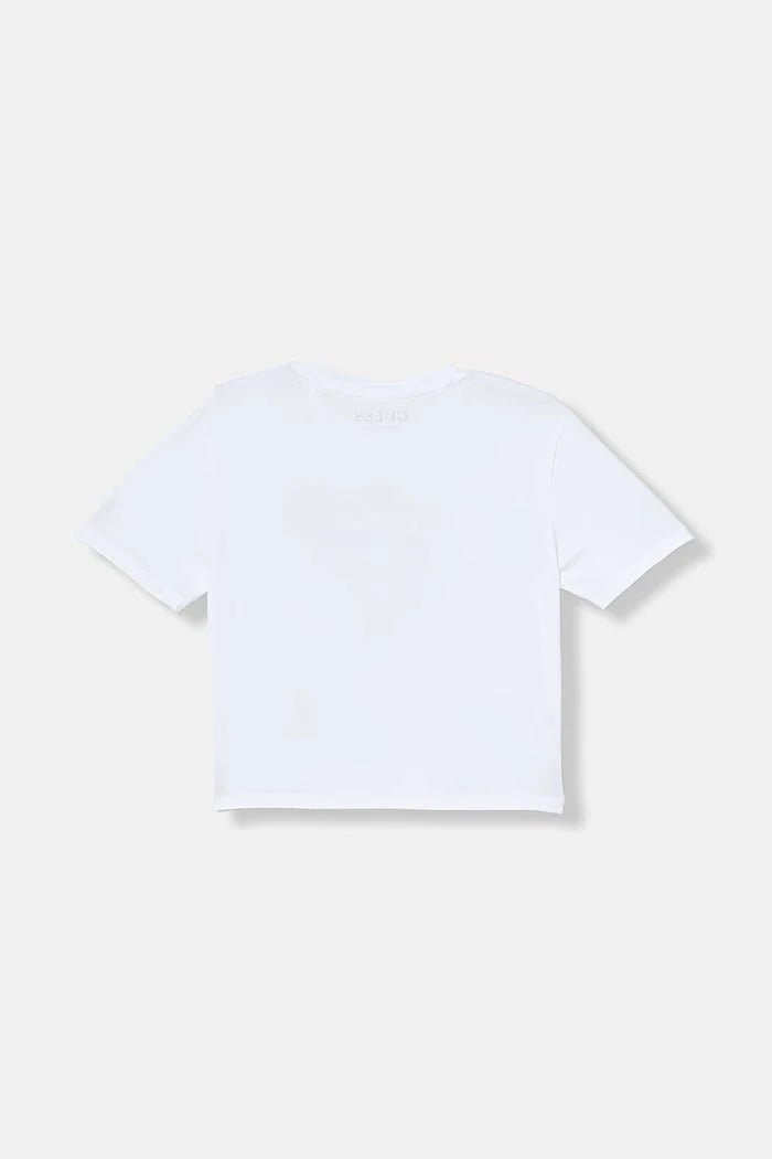 Guess Çocuklar için pamuklu elastanlı tişört