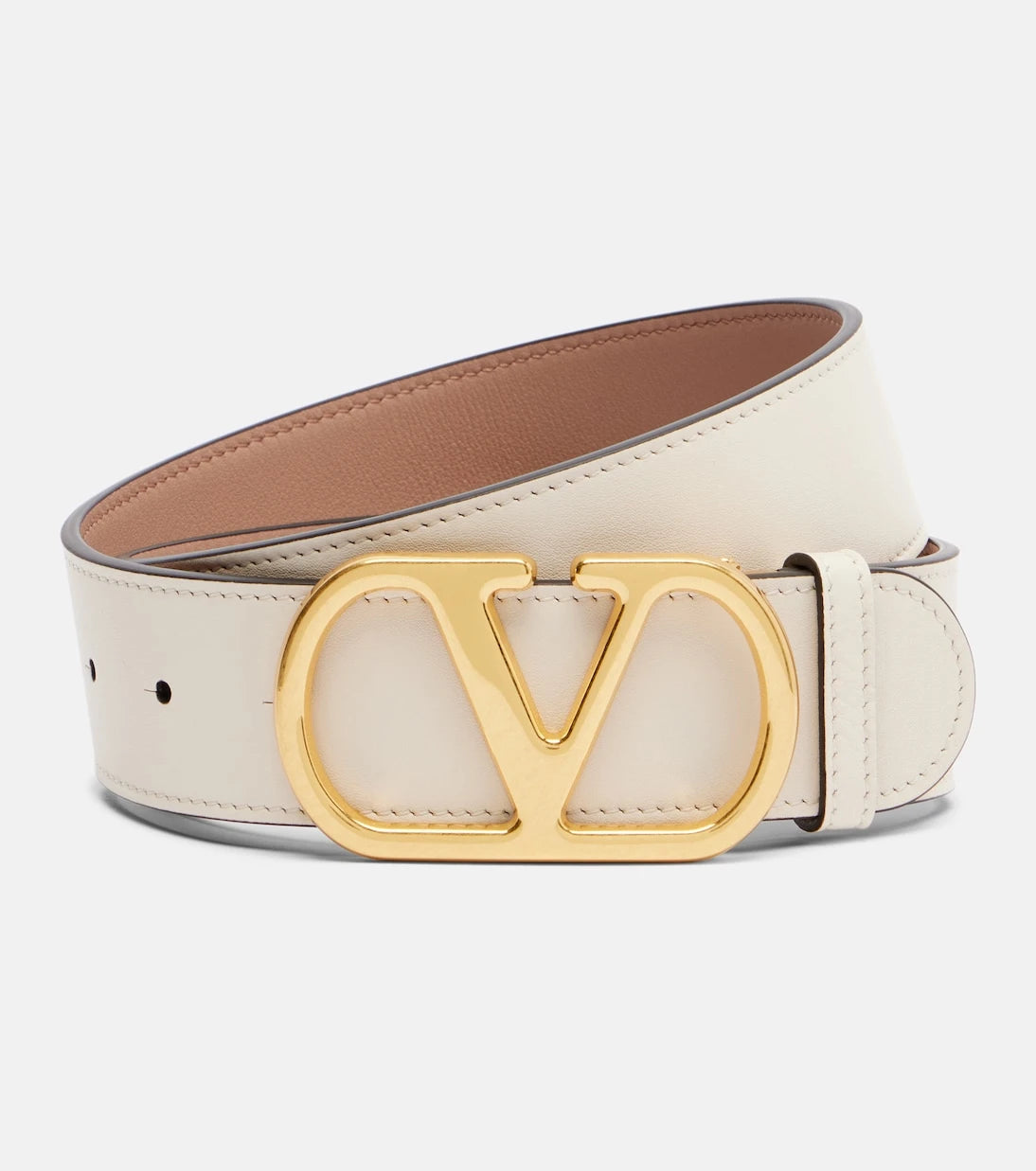 Valentino Garavani - VLogo reversible leather belt