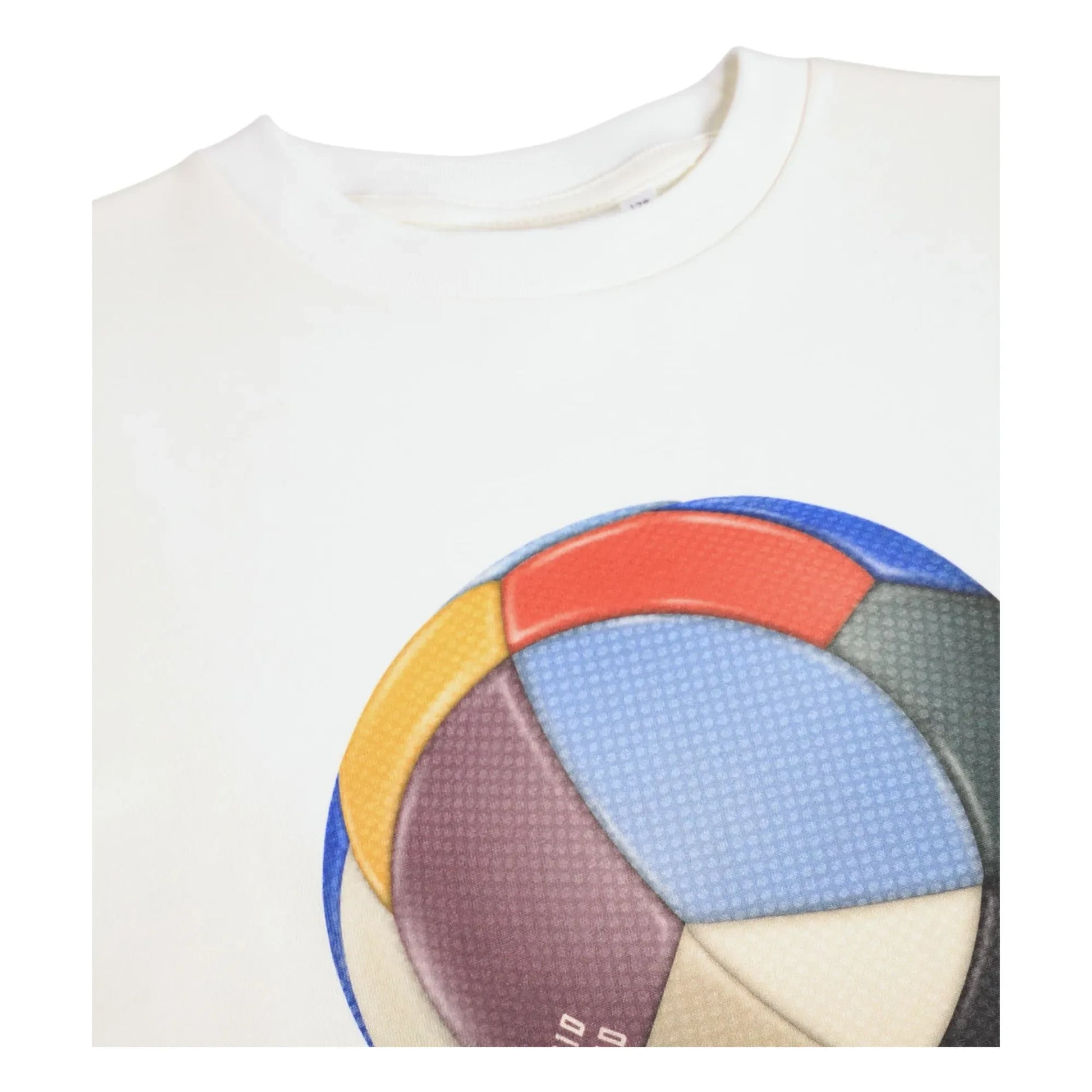 Molo - Roxo Ballon Coton Bio T-shirt | White