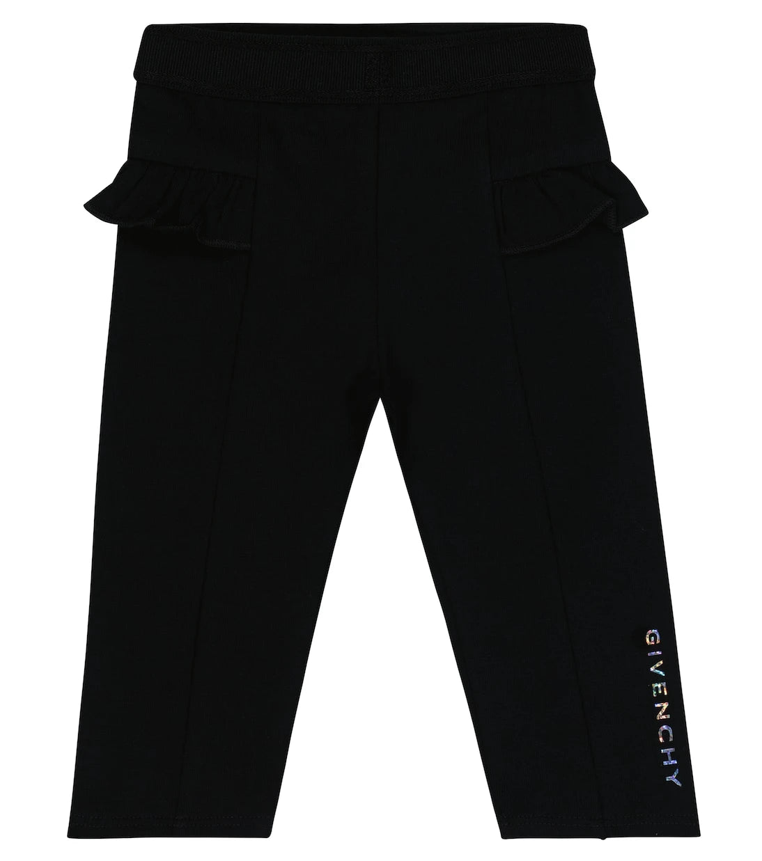 Givenchy Kids - سروال ليقنز قطني مخلوط للأطفال