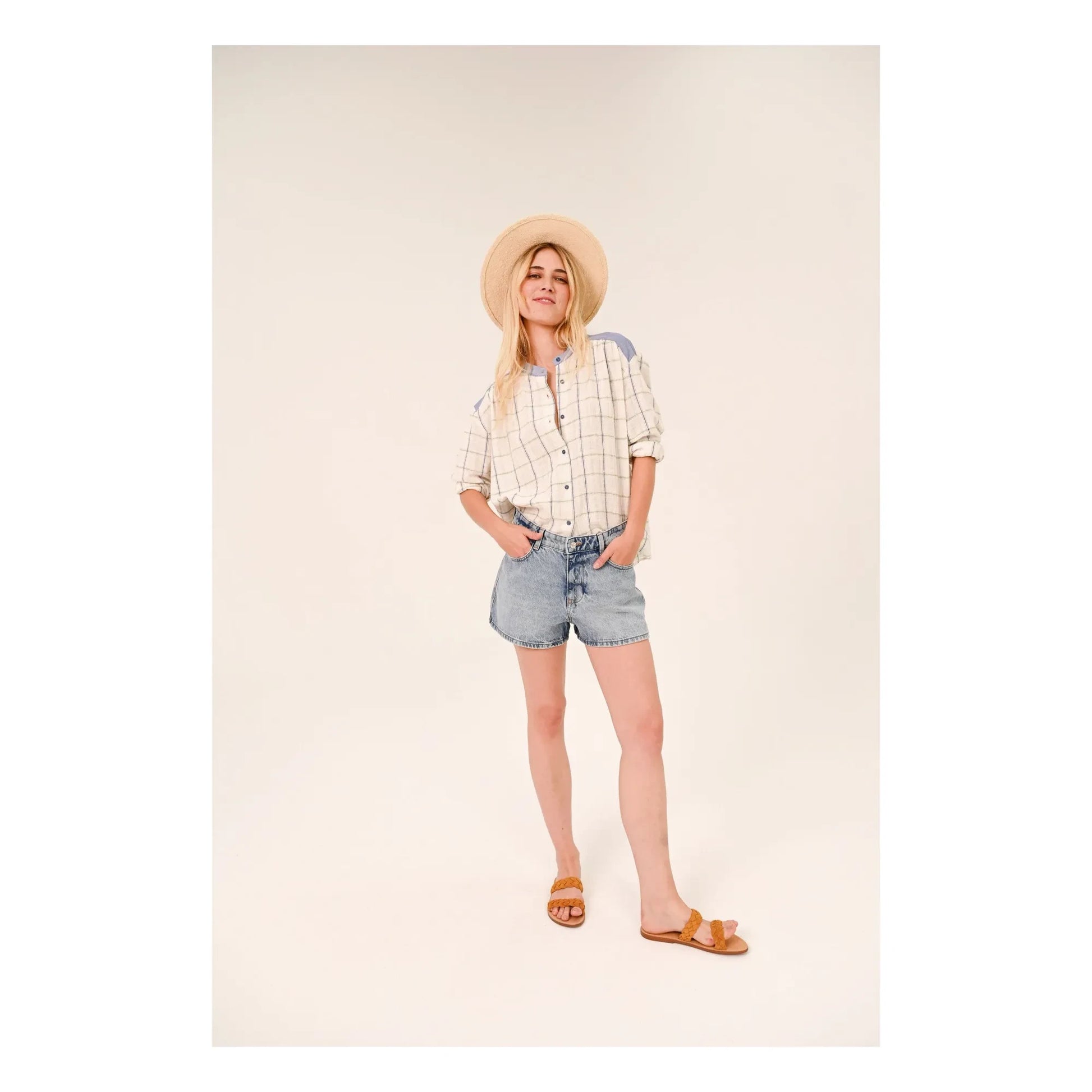 Sacrécoeur - Ella Club blouse | White