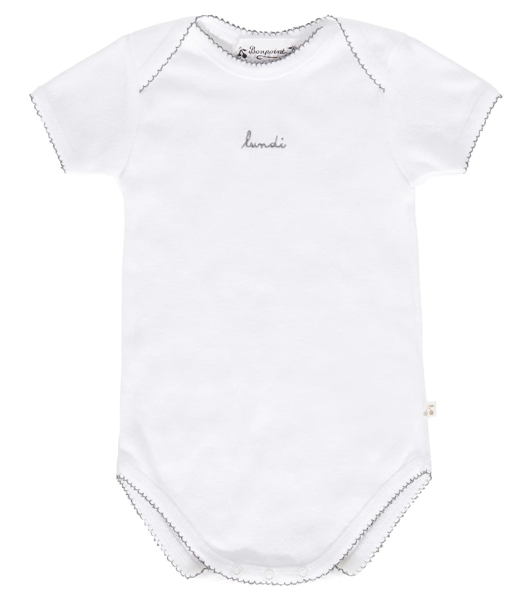 Bonpoint - Baby set of 7 cotton onesies