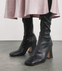 Leather Janis Over-The-Knee Boots 85