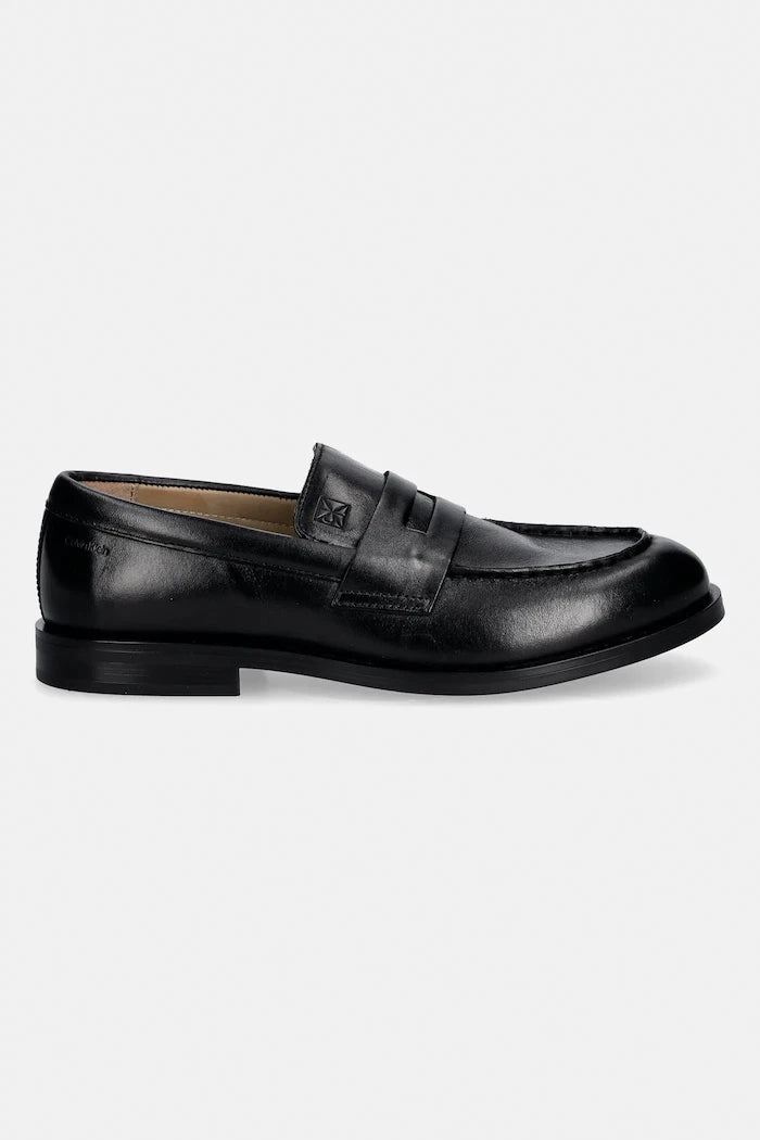 Calvin Klein ESS RUBBER PENNY LOAFER POL LTH Deri Mokasen