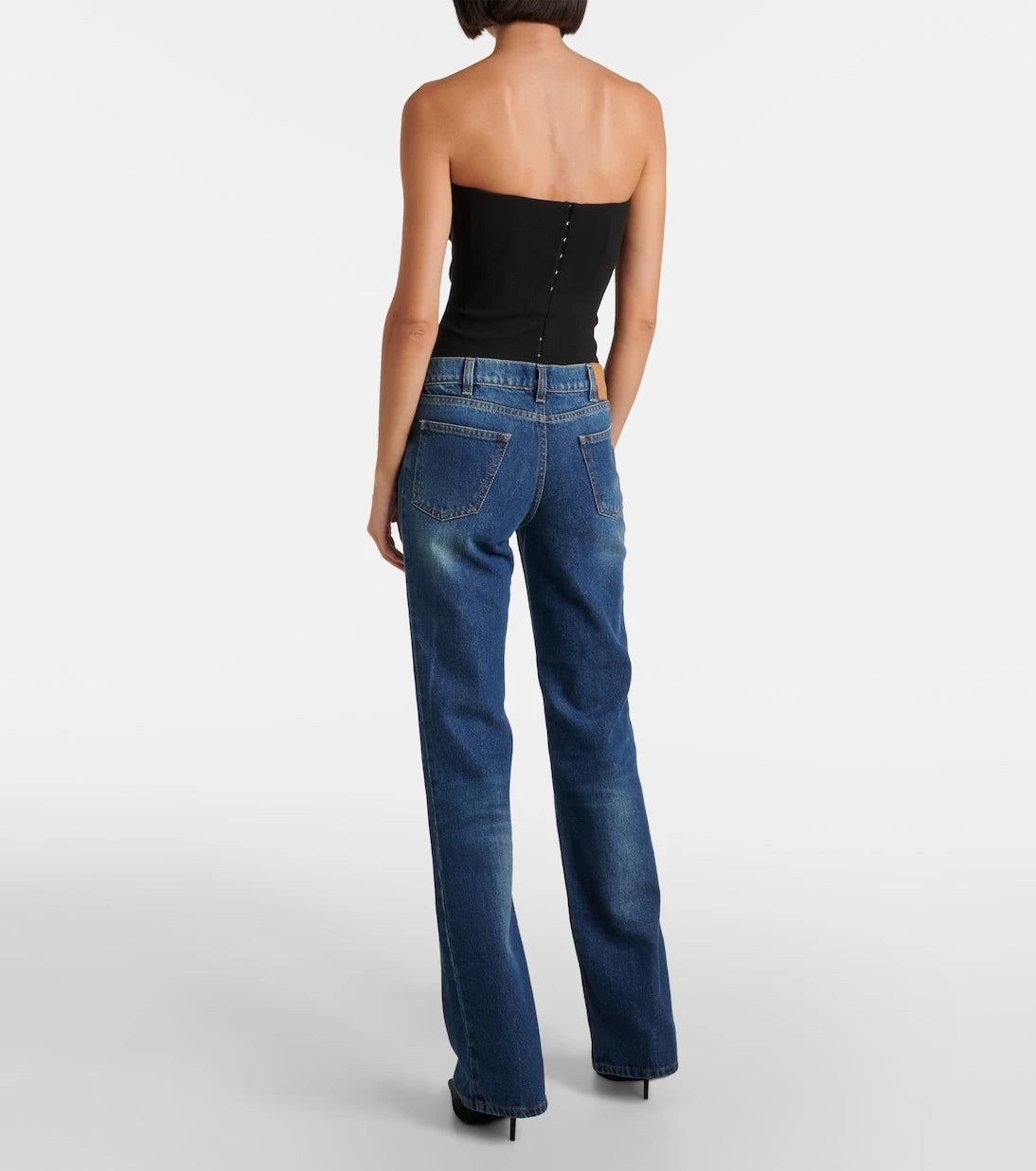 Magda Butrym - Low-rise flared jeans