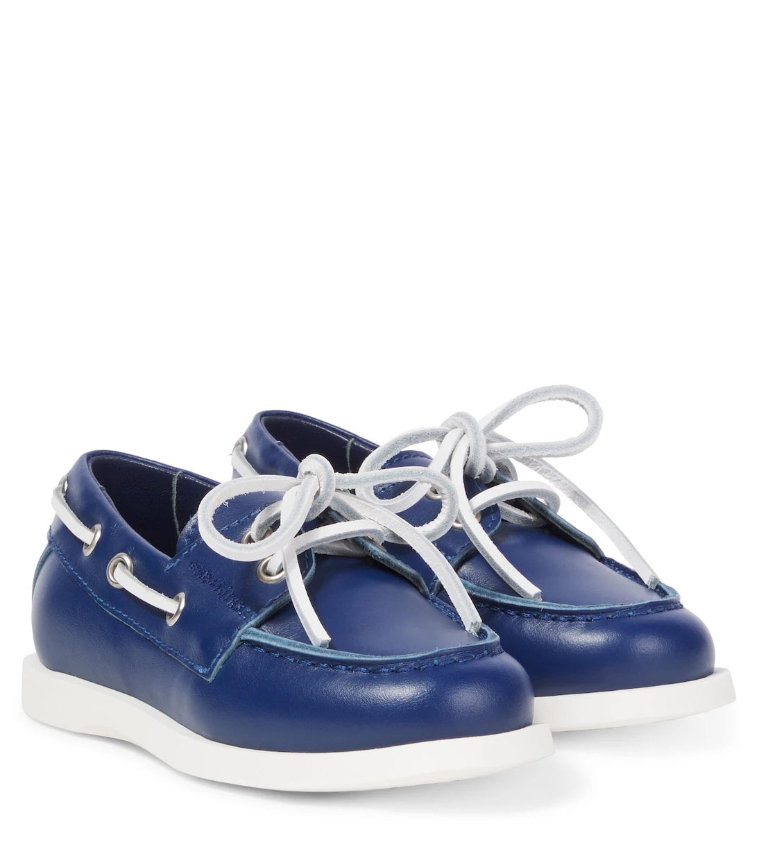 Moschino Kids - Leather loafers