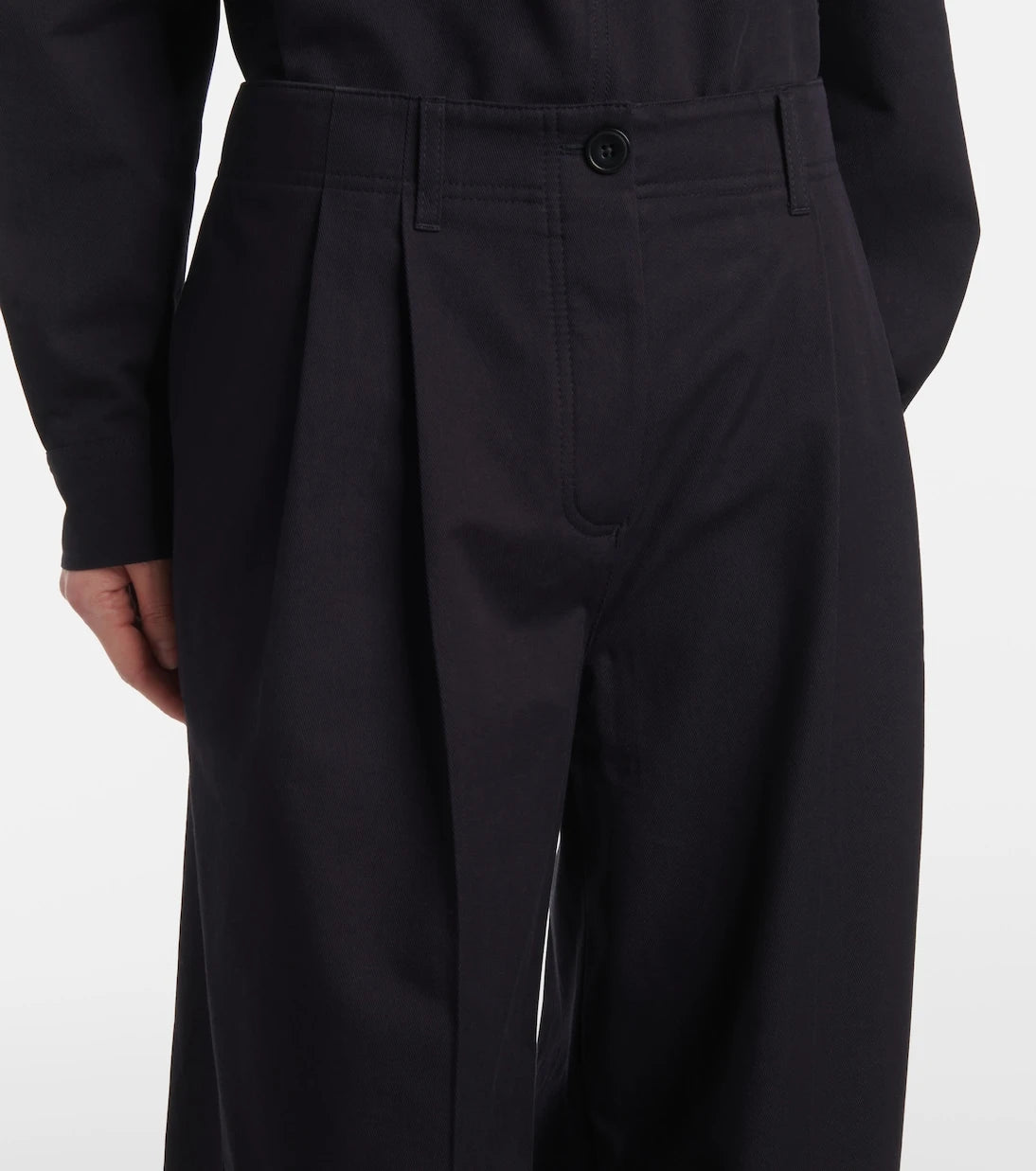 Toteme - Mid-rise cotton twill chinos