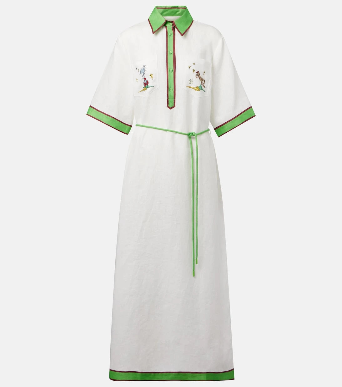 Alémais - Play linen polo dress