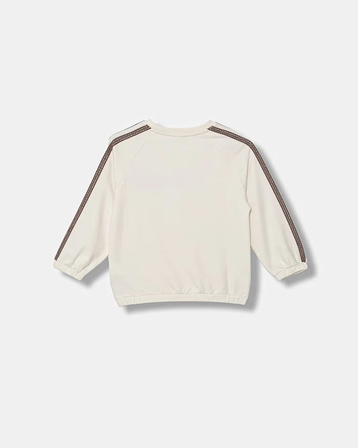United Colors of Benetton çocuk pamuklu sweatshirt
