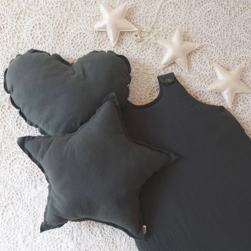 Numero 74 - Star cushion -Dark grey | Dark Grey S021