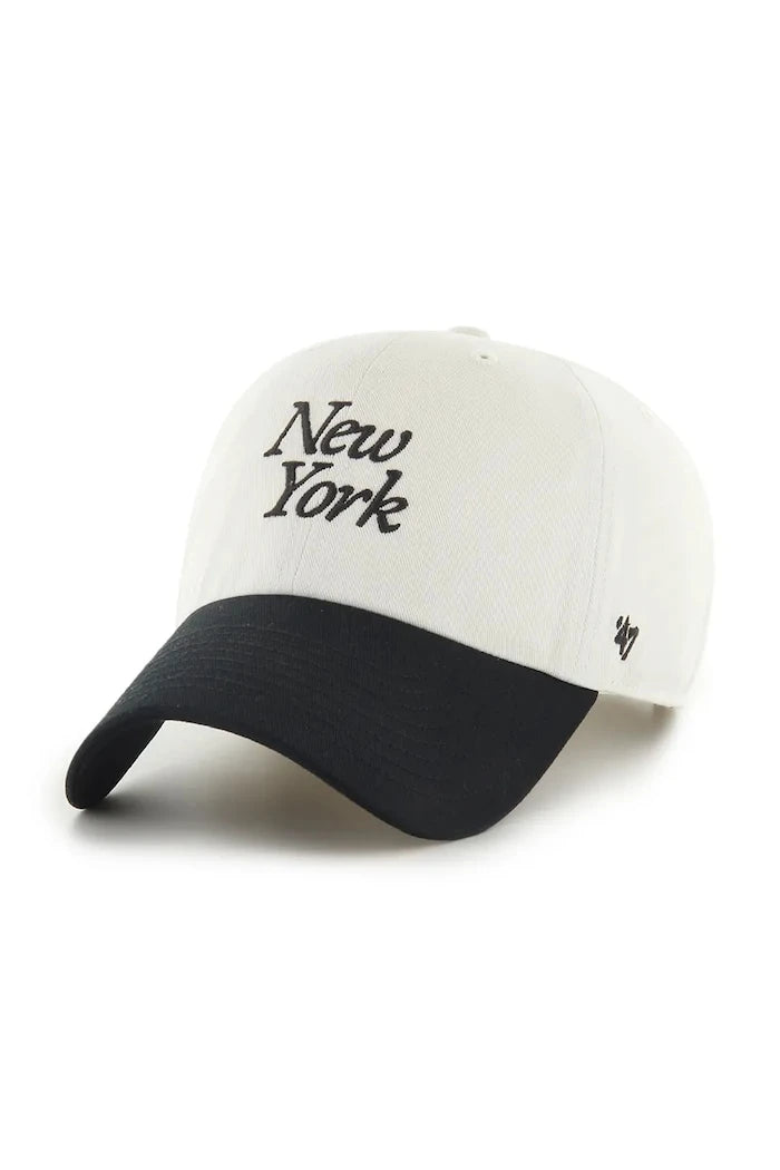 Памучна шапка с козирка 47 brand MLB New York Yankees