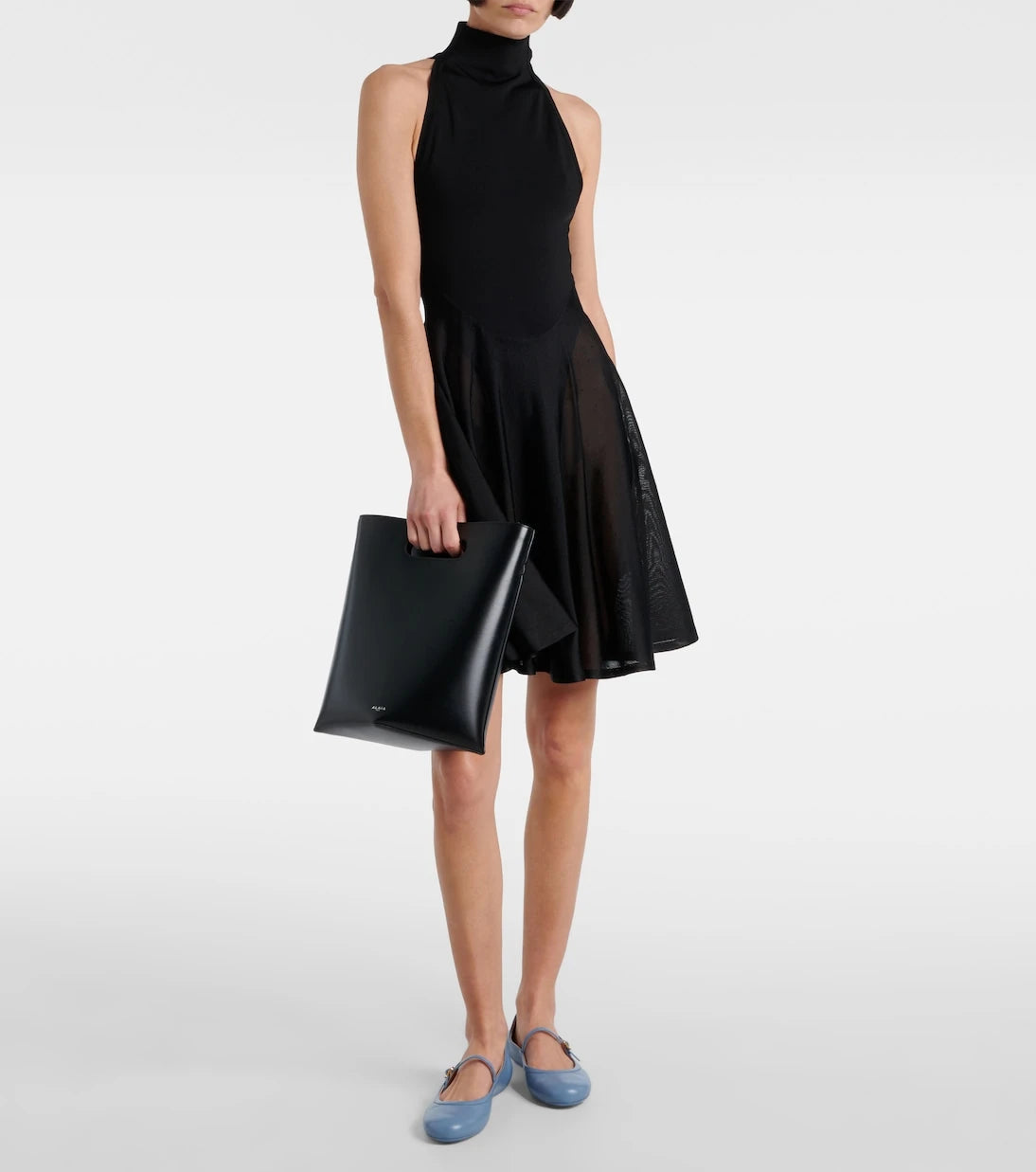 Gianvito Rossi - Carla leather Mary Jane flats