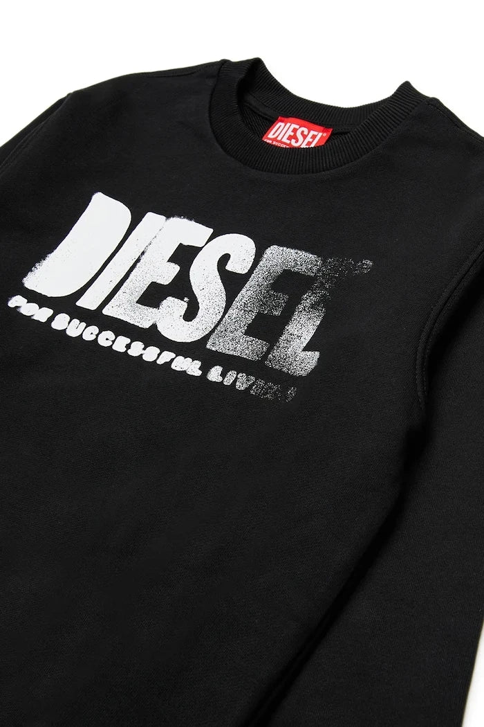 Детска блуза с памук Diesel SIDER OVER SWEAT-SHIRT