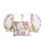 Charo Ruiz Ibiza Multi Floral Lirio Crop Top