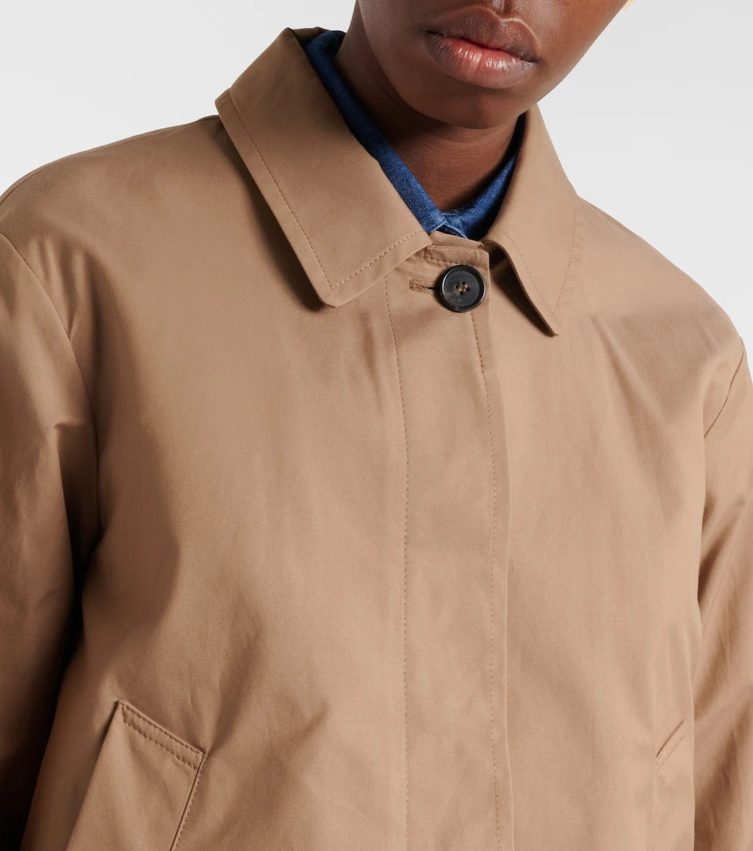 'S Max Mara - Bambola pamuklu gabardin ceket