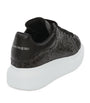 McQueen Black Glitter Oversized Sneakers