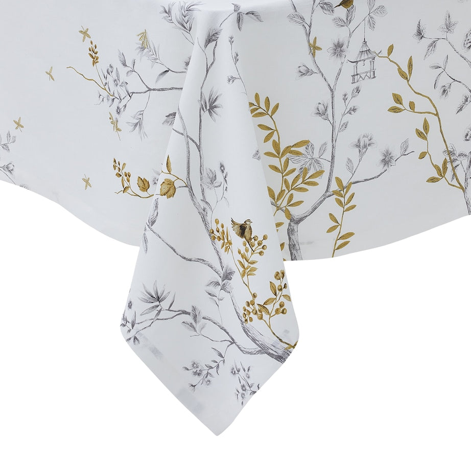 Linen Botanical Tablecloth (170cm x 320cm)