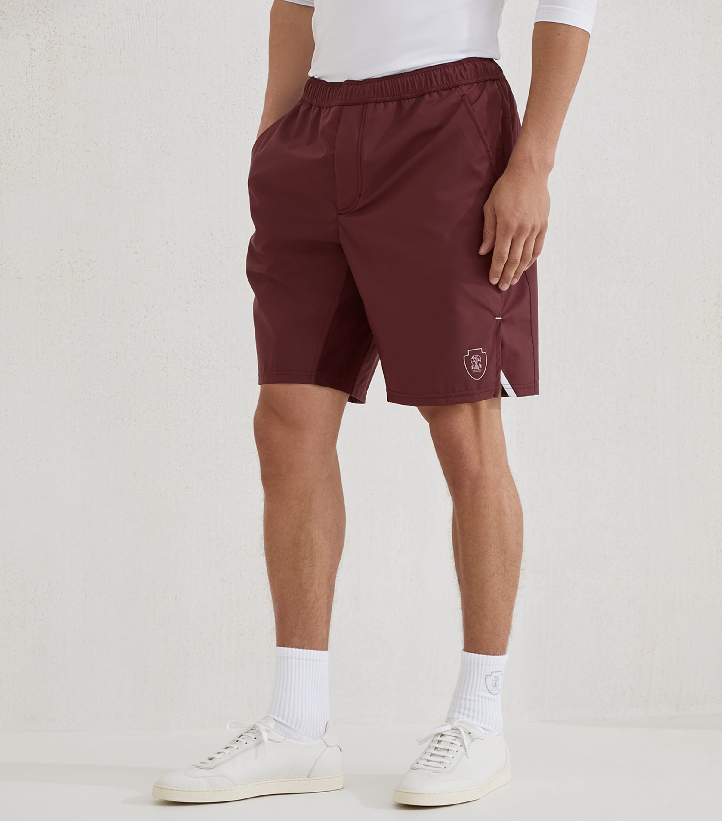 Brunello Cucinelli Logo Bermuda Shorts