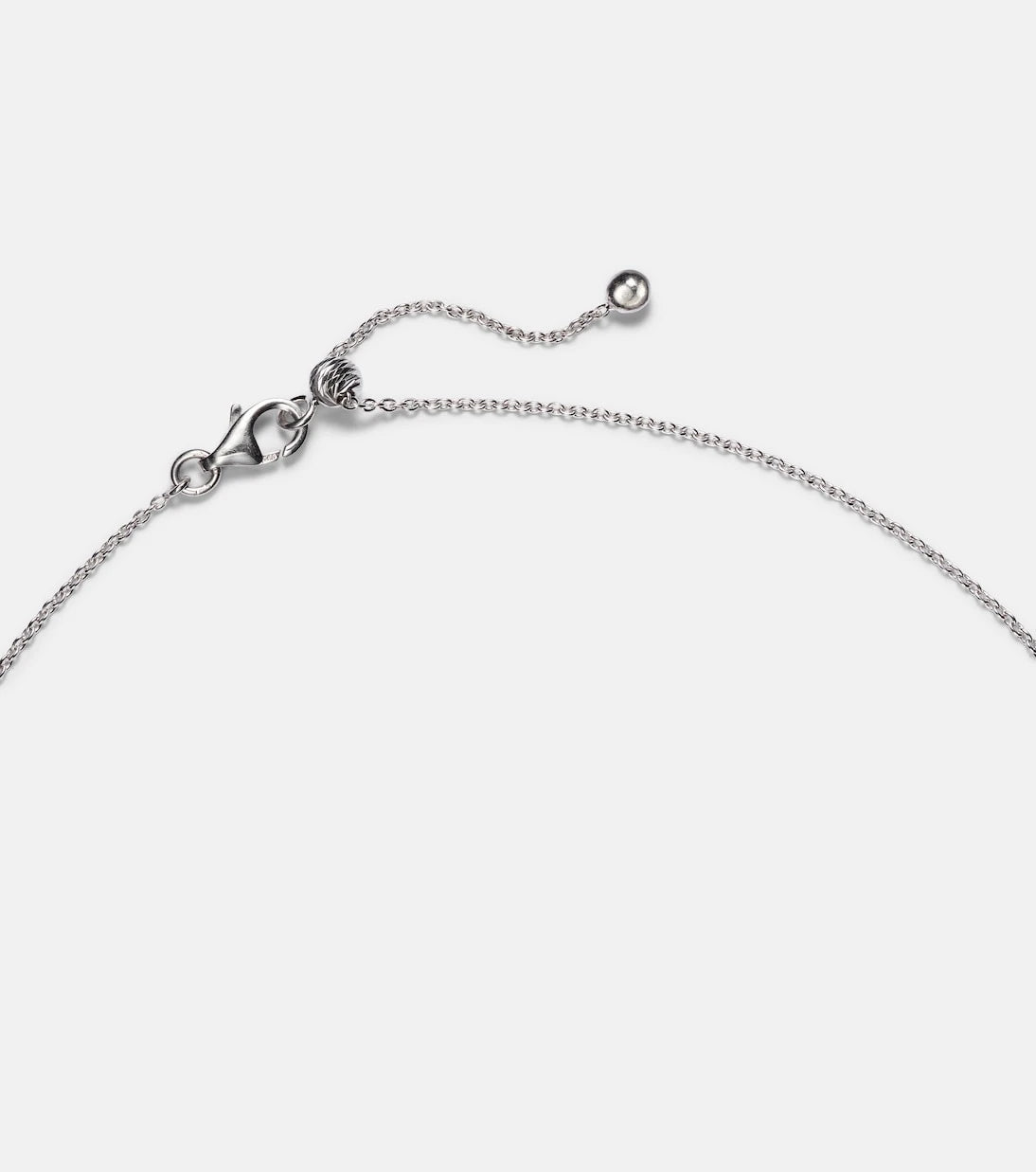 Kamyen - Art Deco 18kt white gold choker with diamonds