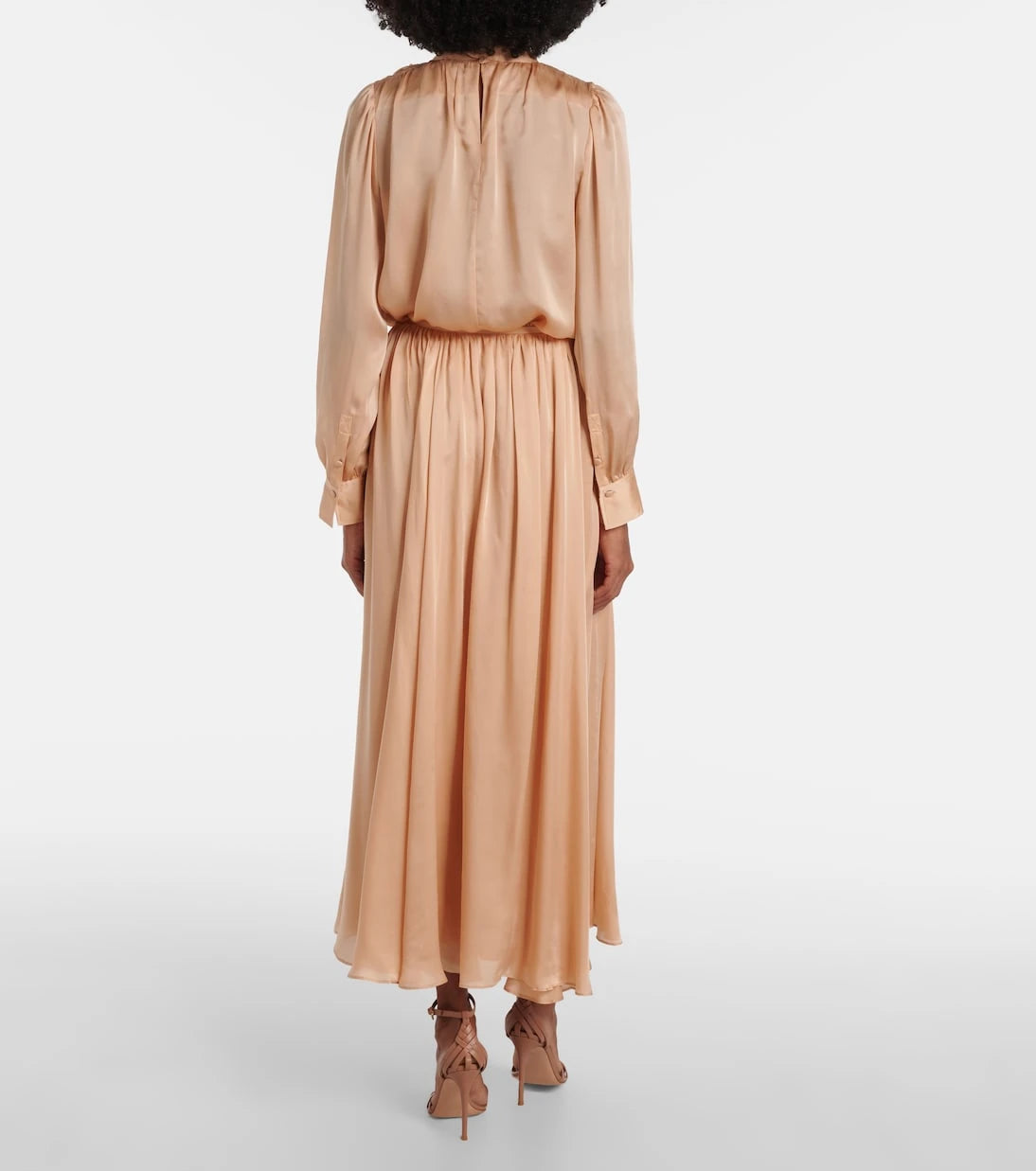 Ulla Johnson - Zena ruffled silk chiffon midi skirt