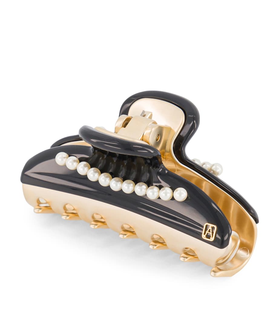 Alexandre de Paris Gold-Plated Claw Hair Clip