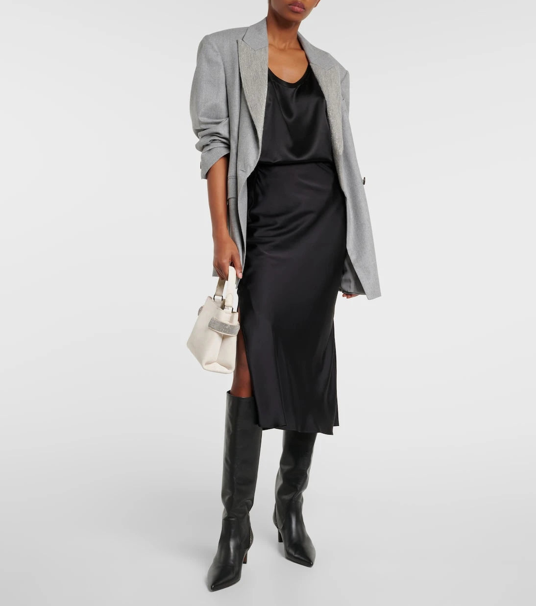 Brunello Cucinelli - Silk-blend tank top
