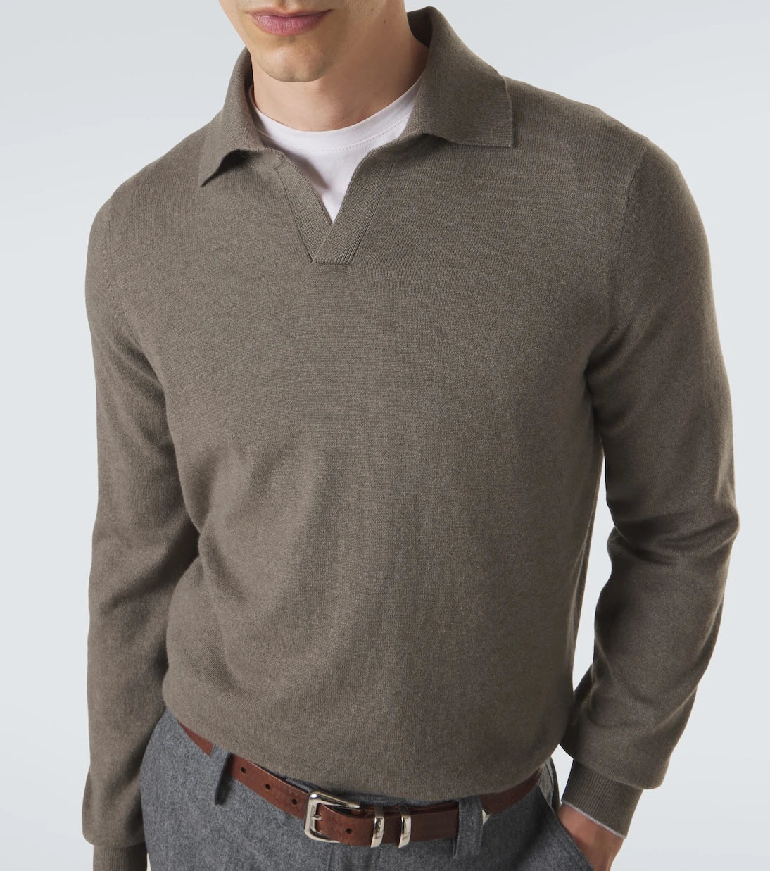 Brunello Cucinelli - Cashmere polo sweater