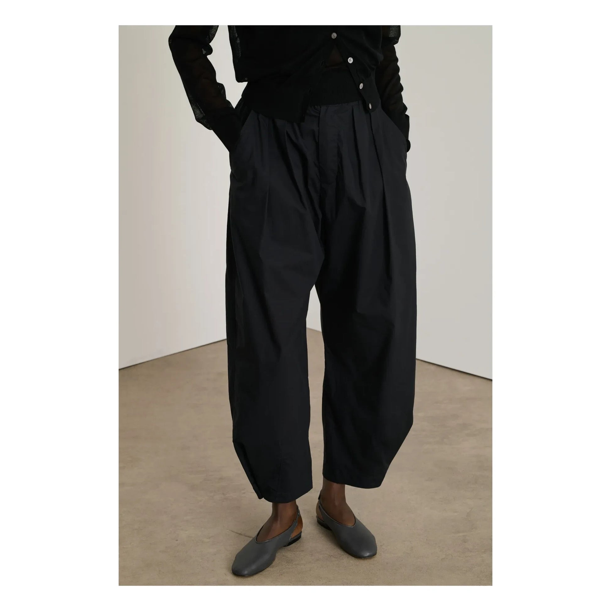 Soeur - Vernon organic cotton pants | Black