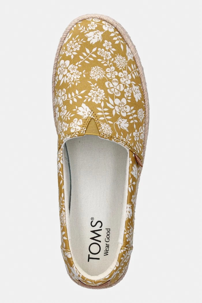 Toms platform espadril kadın ayakkabı VALENCIA