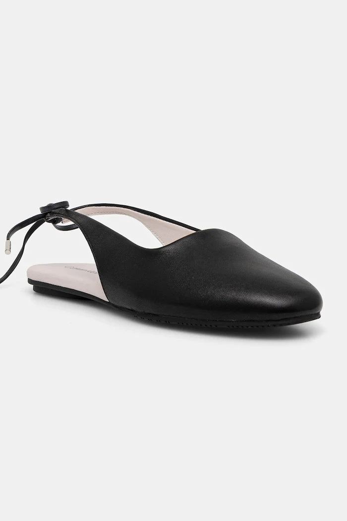 Calvin Klein BALLERINA SLING BACK LTH Deri Balerin
