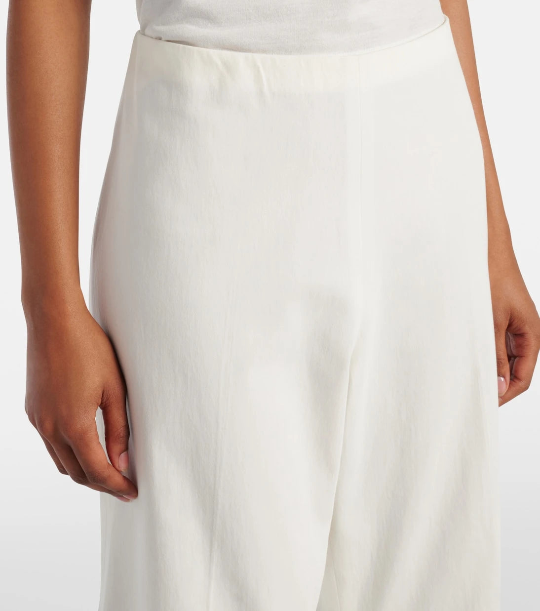 Khaite - Walter cotton canvas flared pants