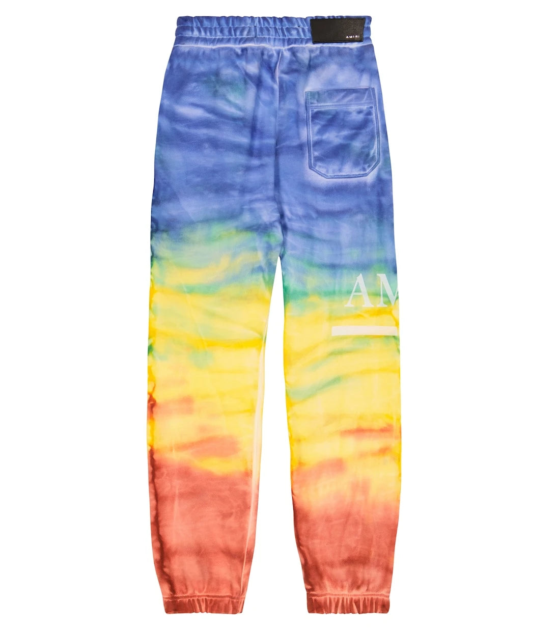 Amiri Kids - بنطلون رياضي قطني مصبوغ بنمط Tie-dye