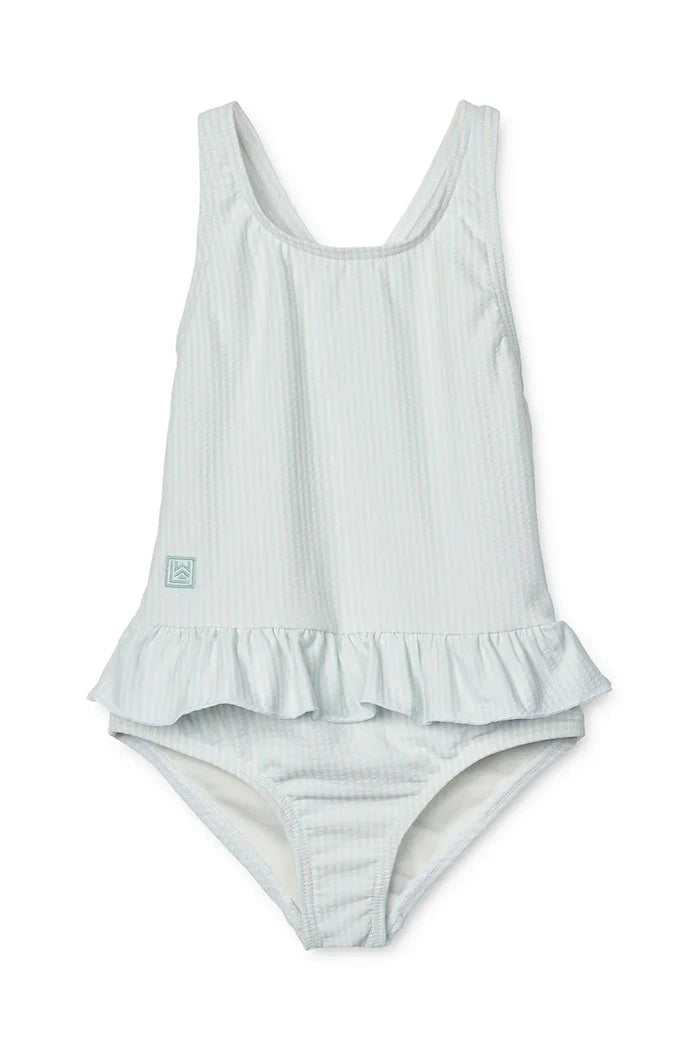 Детски цял бански Liewood Amara Stripe Swimsuit