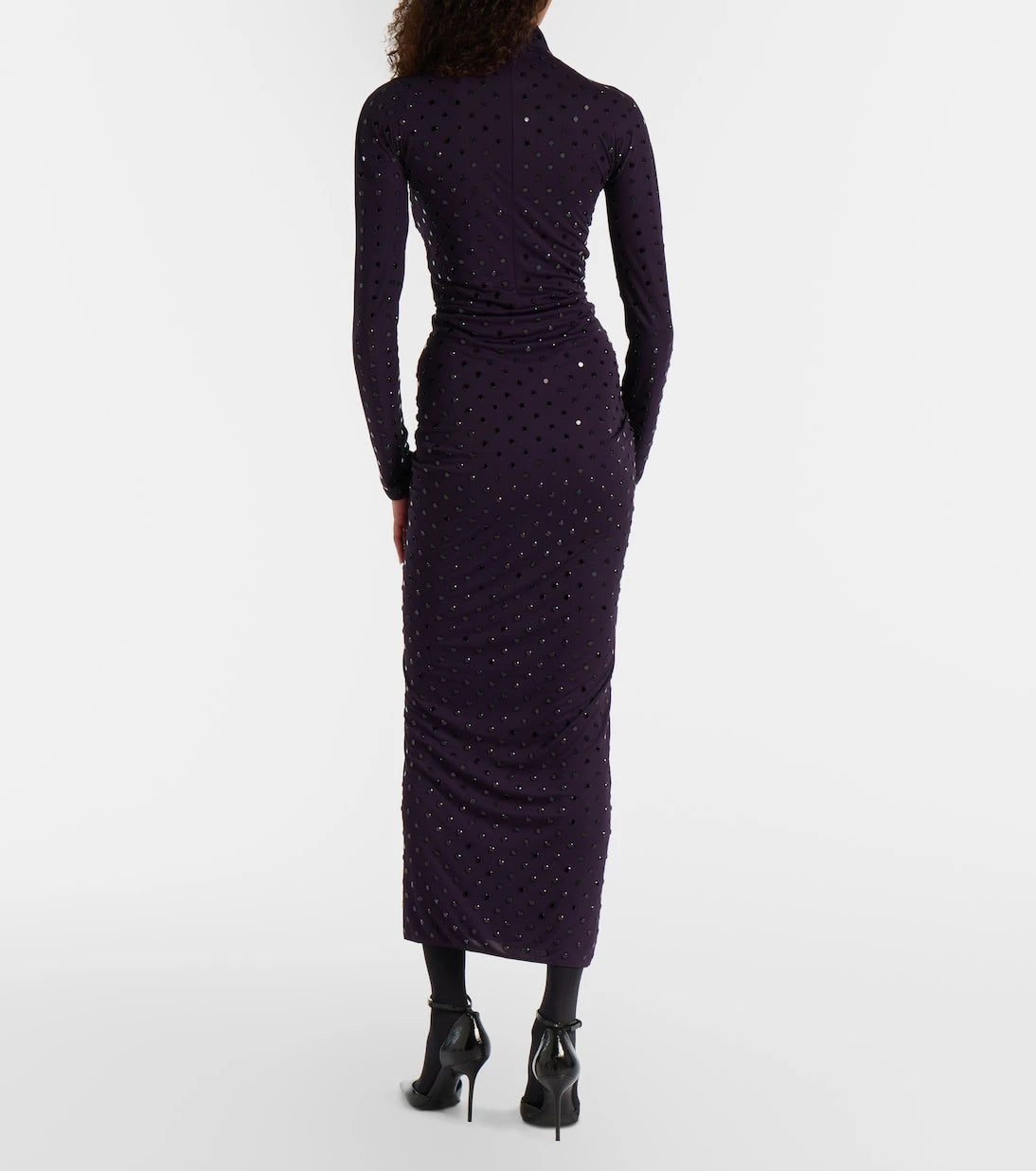 Alaïa - Embellished midi dress