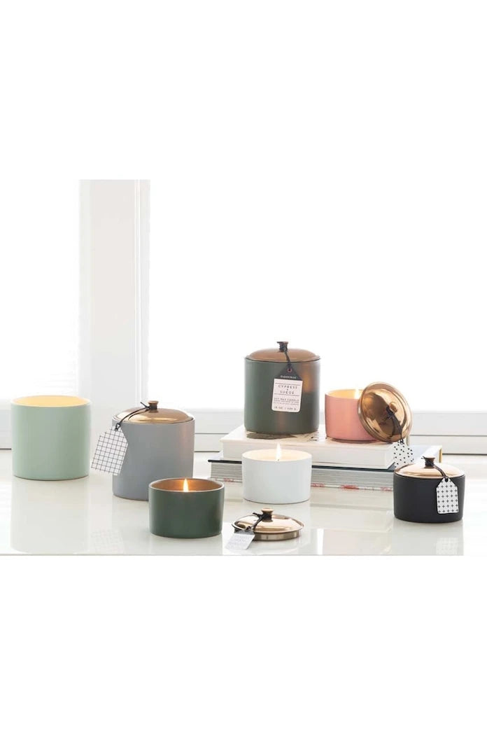 Ароматна соева свещ Paddywax Wild Fig and Cedar, 141 g