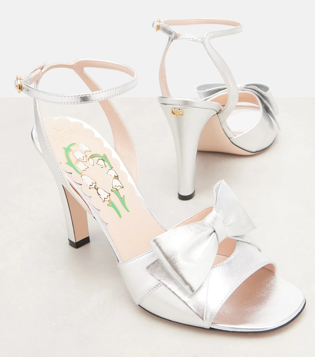 Valentino Garavani - Bowow 95 leather sandals