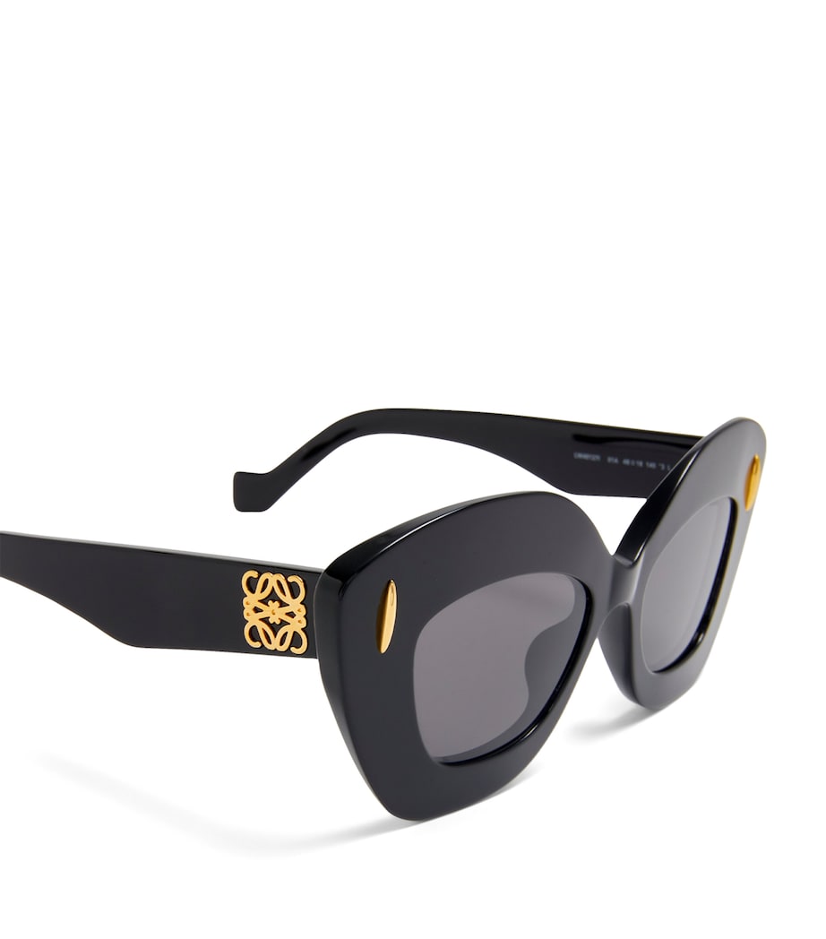 LOEWE Black Retro Screen Sunglasses