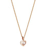Rose Gold And Diamond Happy Diamonds Icons Pendant