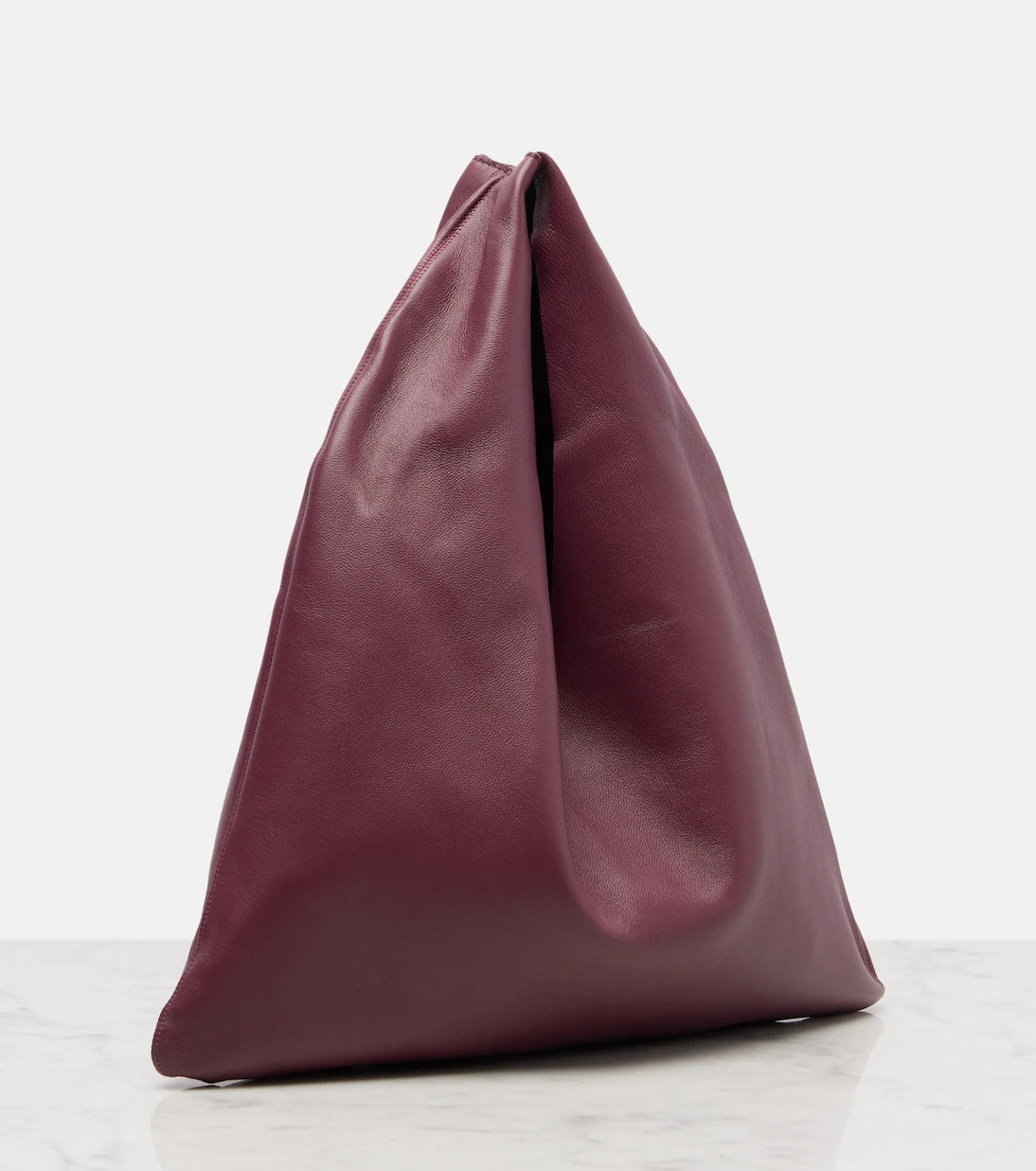 The Row - Bindle Small leather tote bag