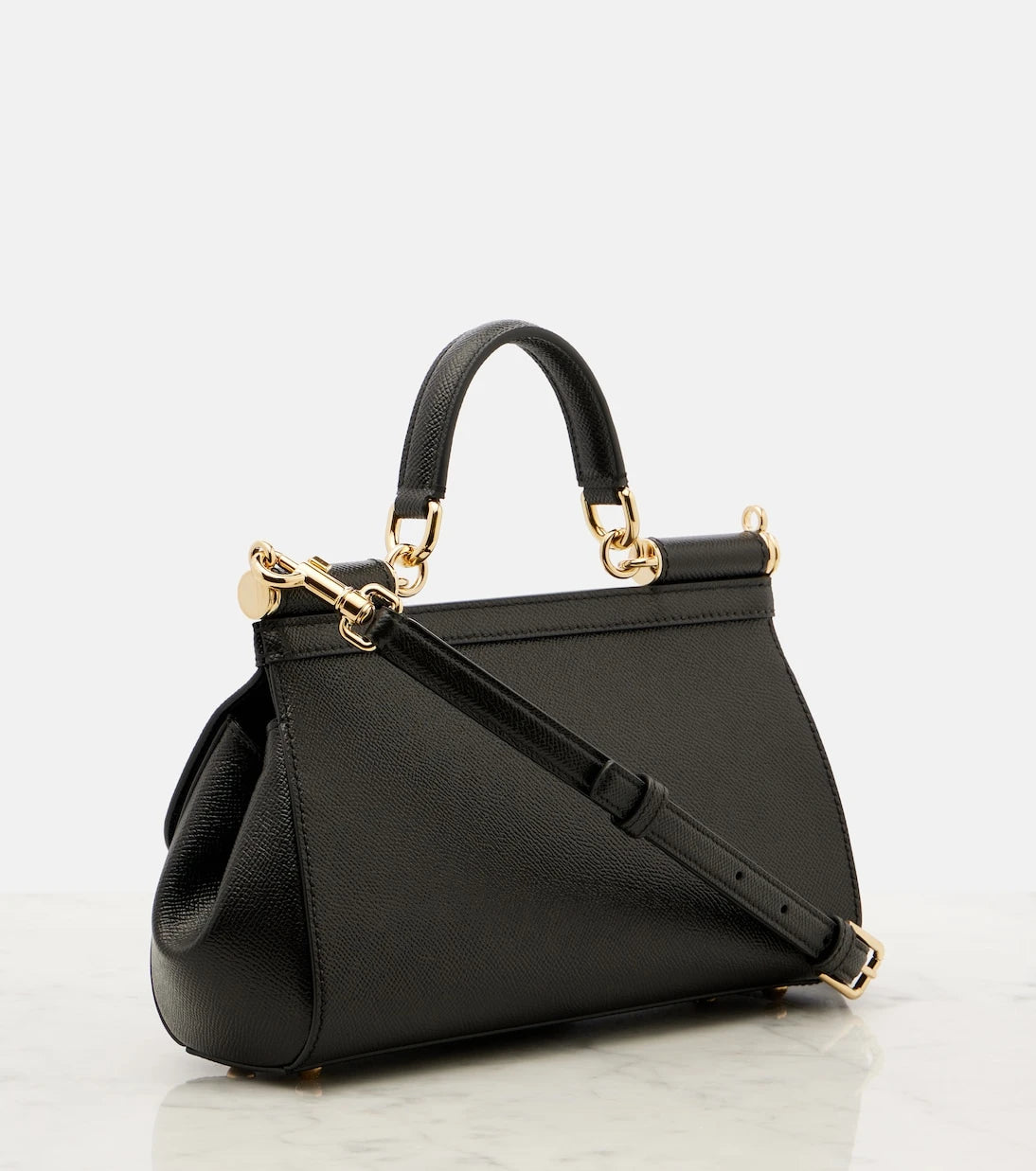 Dolce&Gabbana - Sicily EW Small leather tote bag