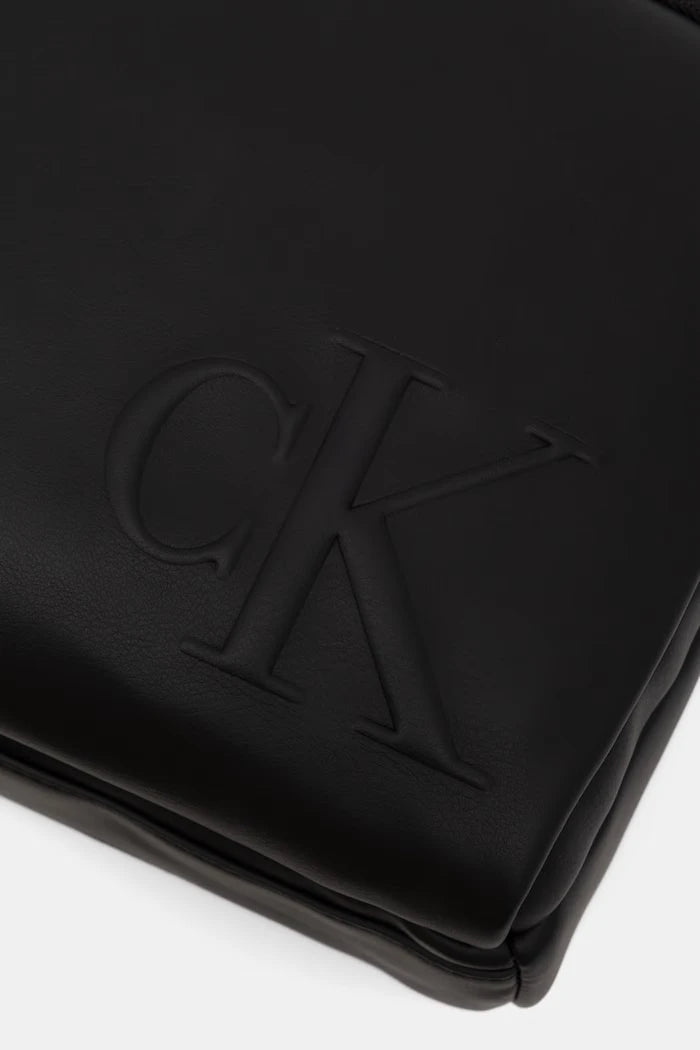 Calvin Klein erkek omuz çantası, suni deri