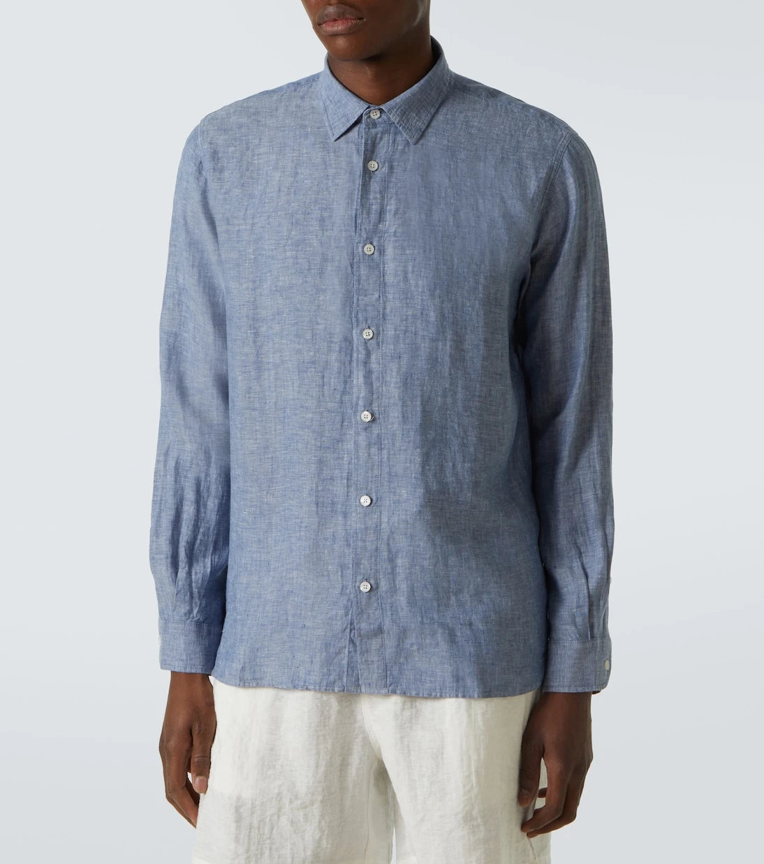 Orlebar Brown - Justin linen chambray shirt