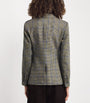 Veronica Beard Wool-Blend Houndstooth Dickey Blazer