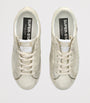 Golden Goose Beige Suede Super Star Sneakers
