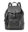 Aspinal Of London Black Small Leather Hudson Backpack