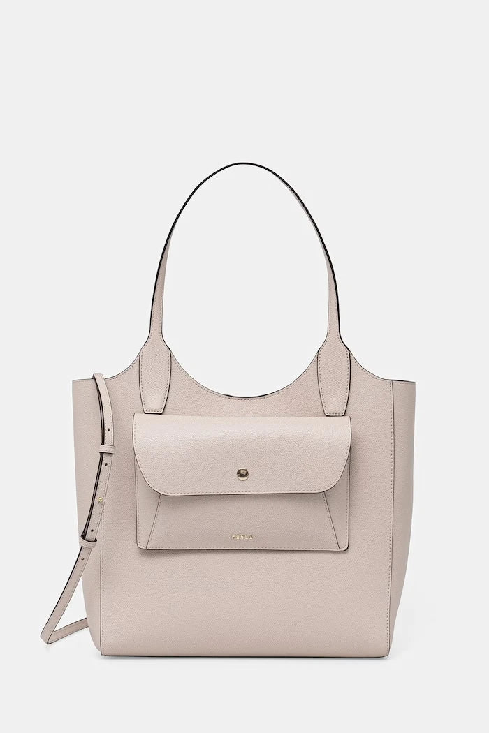 Furla Чанта дамска от кожа Lea M Tote