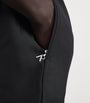 Piped-Detail Track Shorts