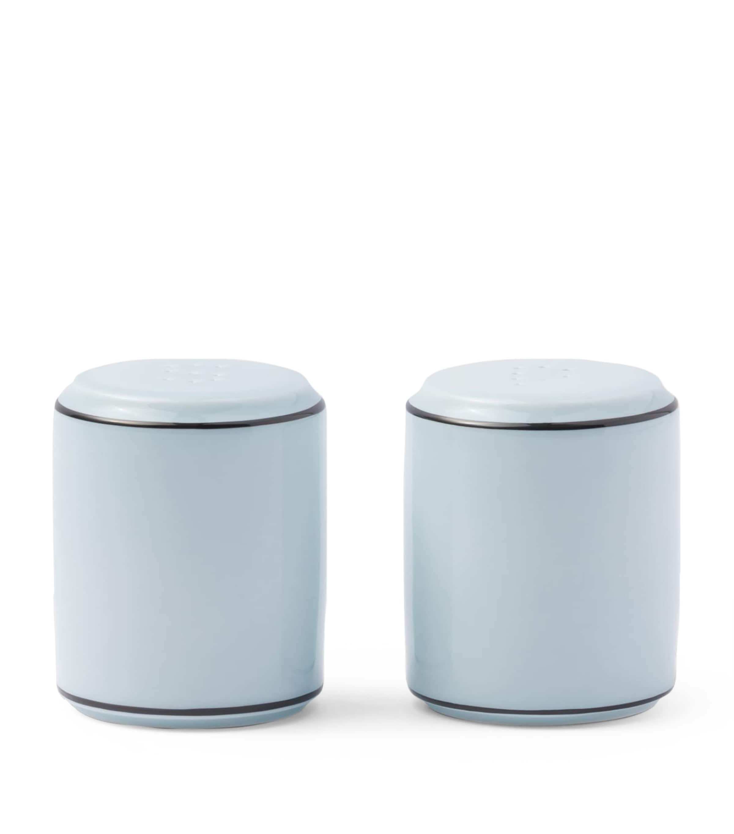 Prada Porcelain Salt and Pepper Shakers Set