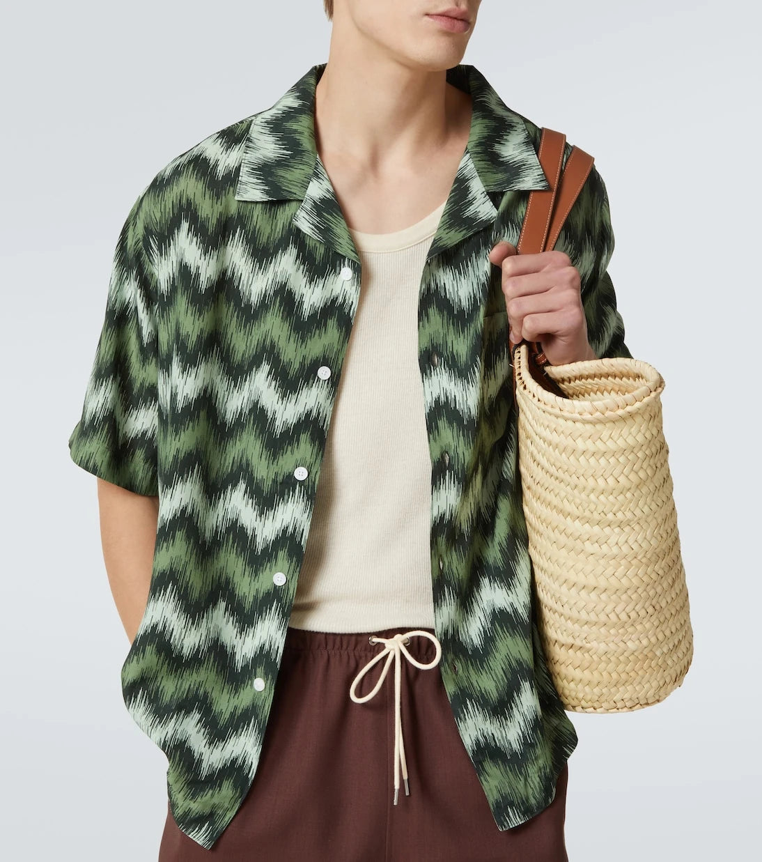 Missoni - Zig Zag bowling shirt